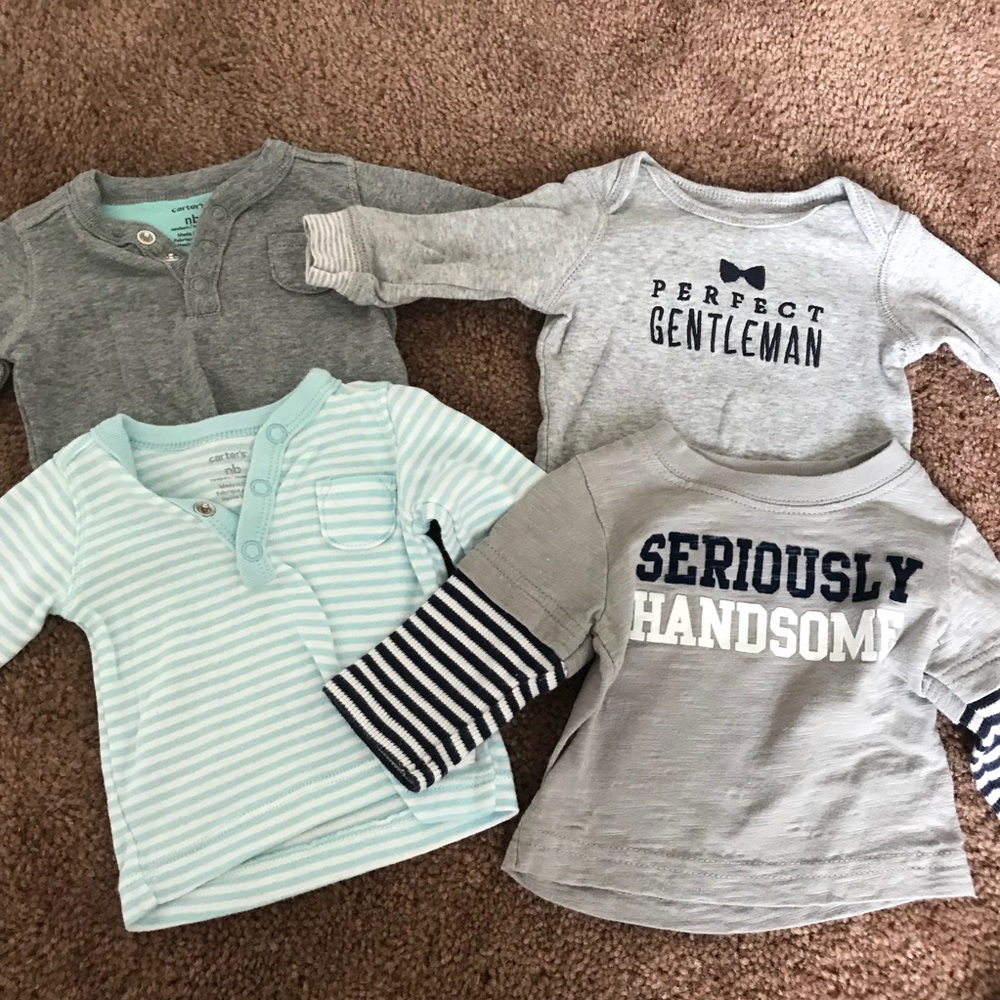 Newborn Shirt Bundle
